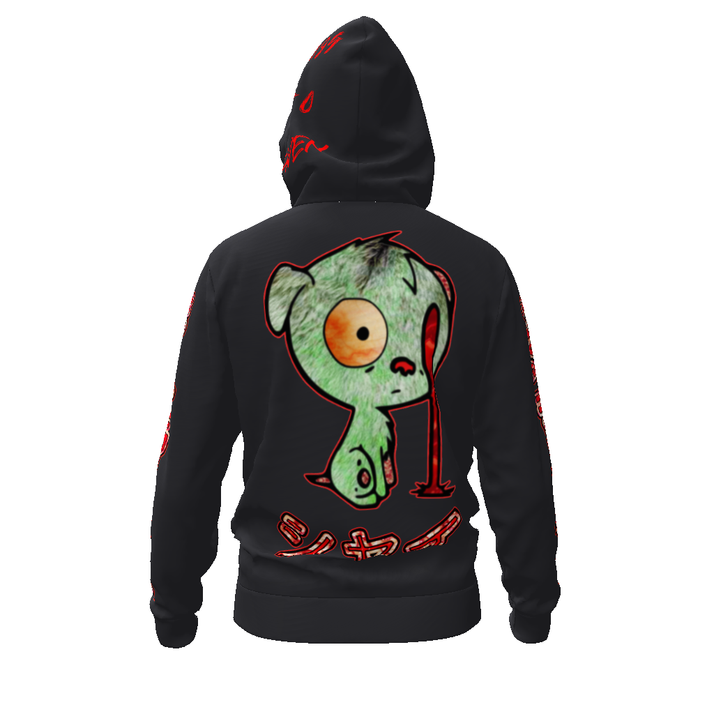 All dogs go to heaven Zip Hoodie