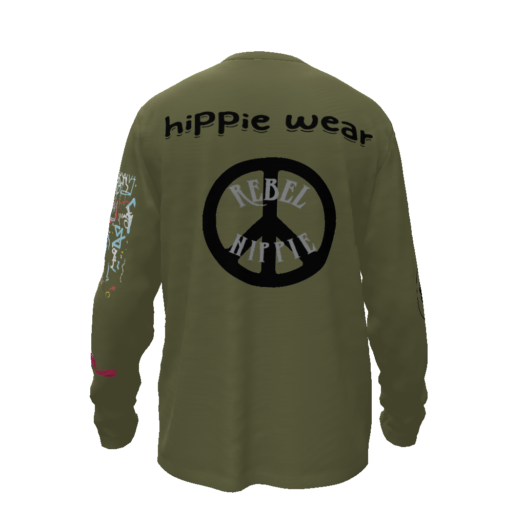 rebel hippie Long Sleeve T-Shirt