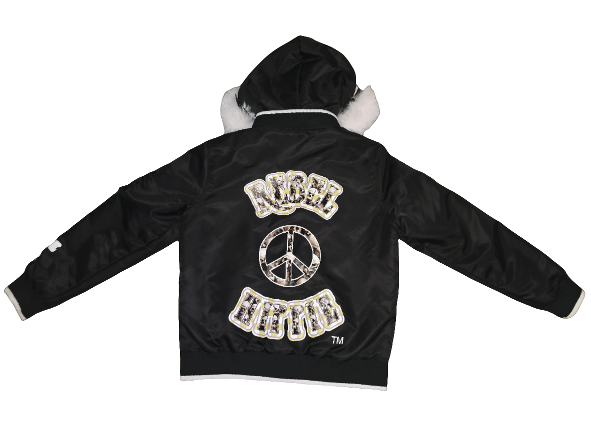 rebel hippie winter jacket