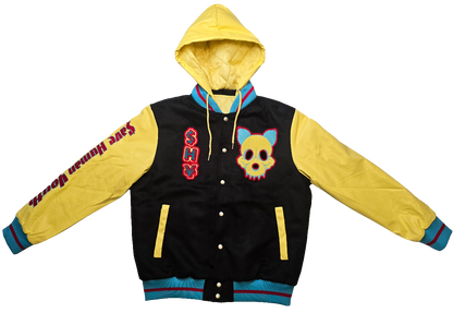 Shy varsity jacket