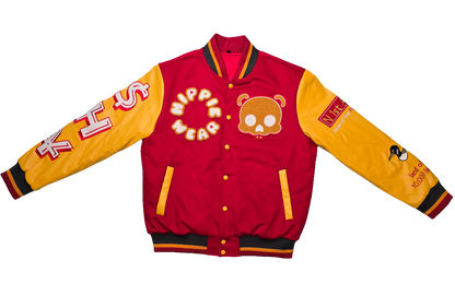 Shy x rebel hippe wear  twin cities varsity jacket