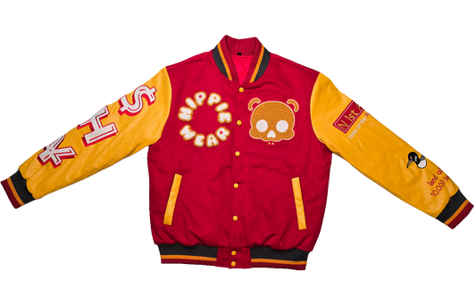 Shy x rebel hippe wear  twin cities varsity jacket