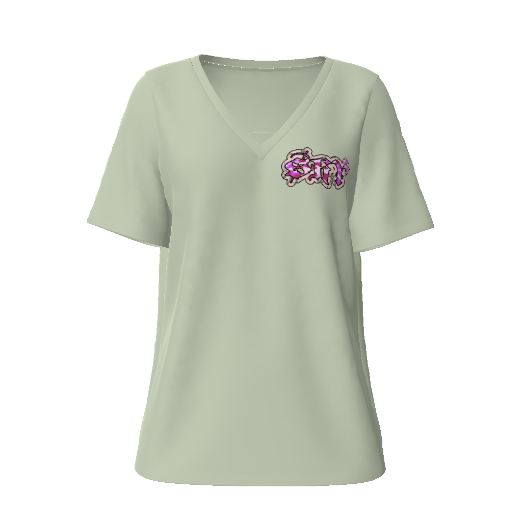 shy hunter Women's V-Neck Tee