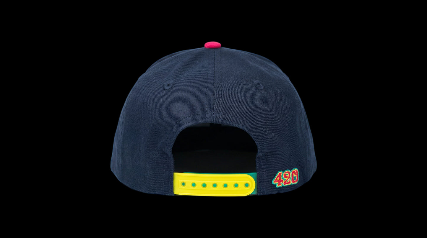 SHY 420 snapback hat