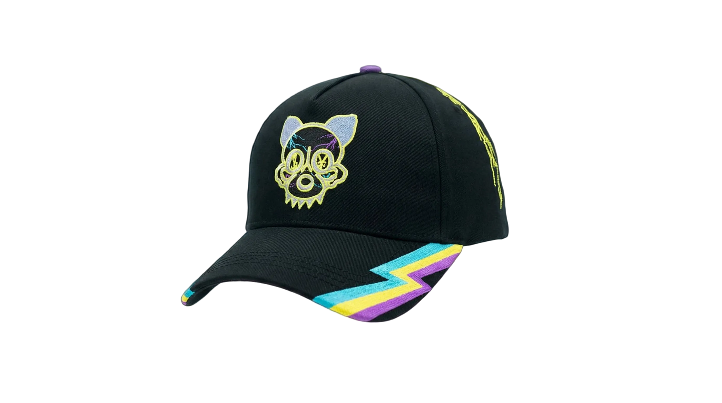 SHY Azure storm snapback hat