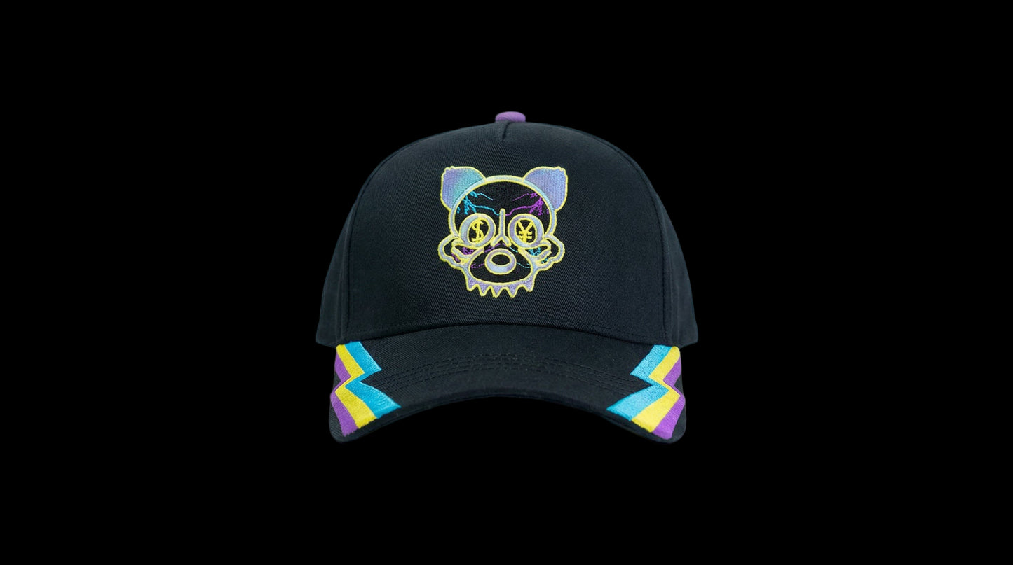 SHY Azure storm snapback hat
