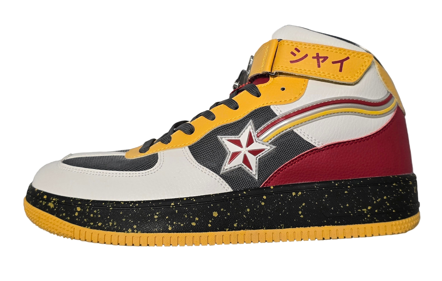 Shy twin cities hi top sneaker